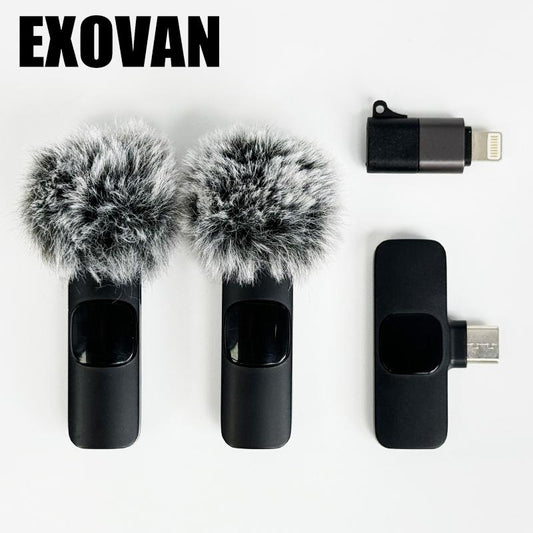 Crystal Clear Audio, No Matter Where You Are! Wind-Proof Clip-On Mic for Outdoor Vlogs, Travel Tiktoks & Adventure Content.