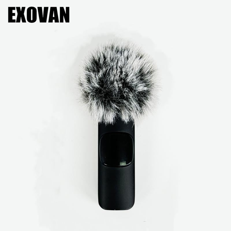 Wireless Mini Microphone for Iphone/Smartphone, 2 Mini Lapel Microphones with Clearer Audio for Video Recording, Interview, Vlog，Noise Reduction Device Noise Cancellation Stereo Wireless Vlogging Tools Handheld High Quality Audio