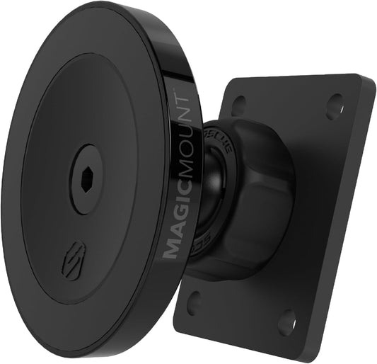 Heavy Duty Magsafe Mount/Tablet Holder for Car, Magnetic Cell Phone Stand with Extra Strong Magnets and AMPS Mounting Plate for Proclip Vehicle Specific Mount Bases